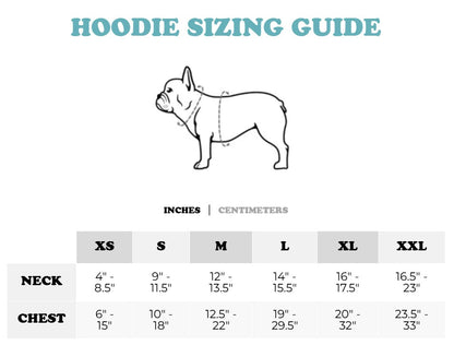 Frenchie Dog Hoodie - Purple Teddy