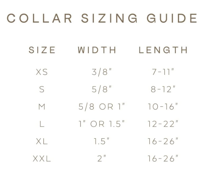 The Monroe Rust Check Collar