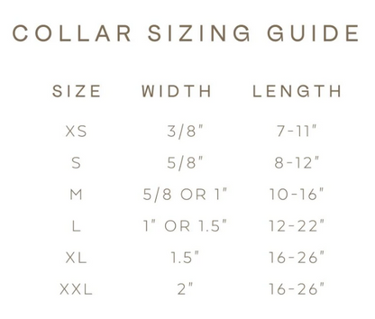 The Monroe Rust Check Collar