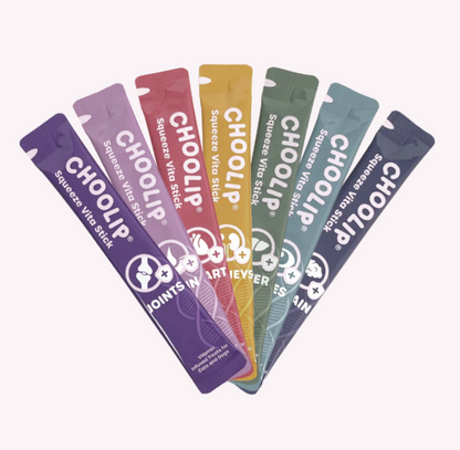 Choolip Squeeze Vita Sticks - Variety 7 Sticks