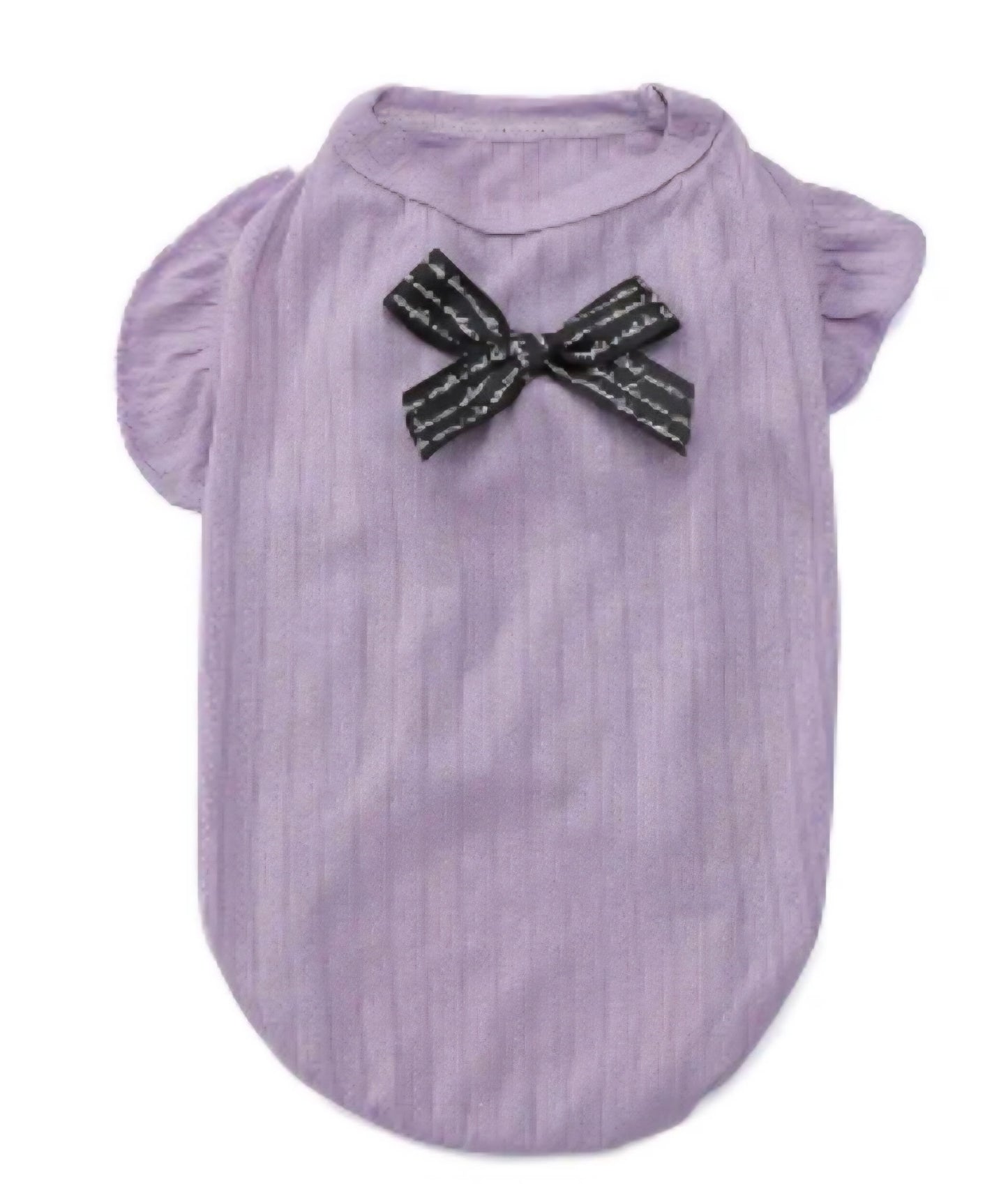 Cute Dog Shirt with Bow - Assorted Colors