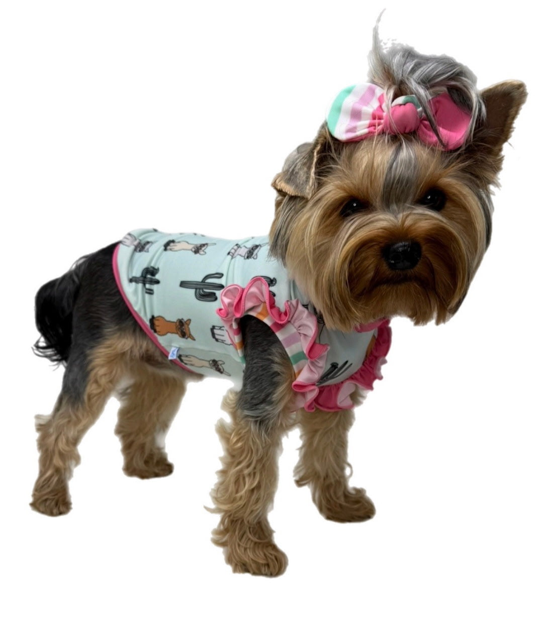 No Prob-Llama Shimmy Tank Dog Cooling Dress