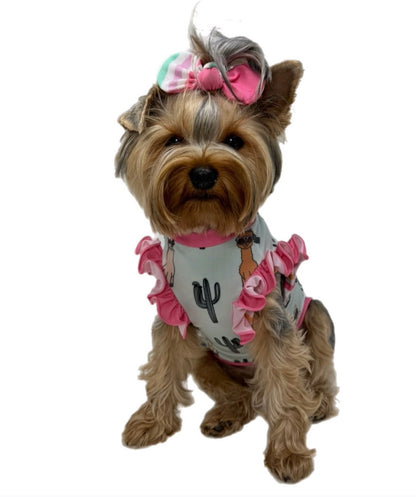 No Prob-Llama Shimmy Tank Dog Cooling Dress