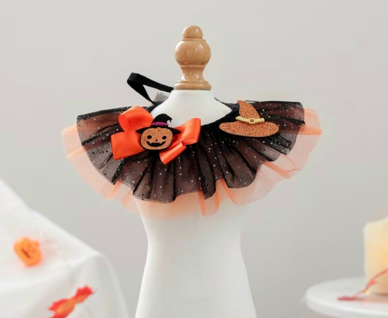 Halloween Lace Dog Collar