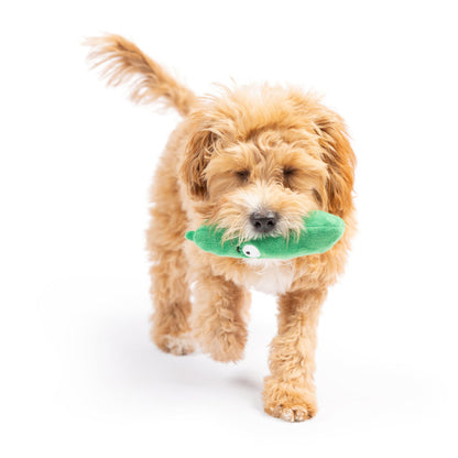 Tiny Tuff Dell Pickle Plush Dog Toy