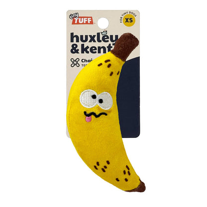 Tiny Tuff Bruiser Banana Plush Dog Toy