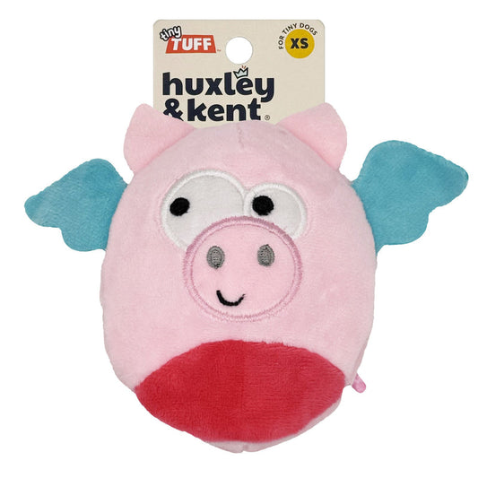 Tiny Tuff Flying Piggasus Plush Dog Toy