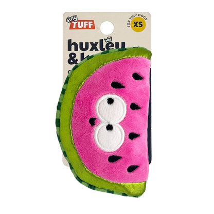 Tiny Tuff Walter Melon Plush Dog Toy