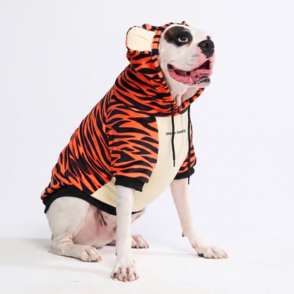 Tiger Dog Hoodie
