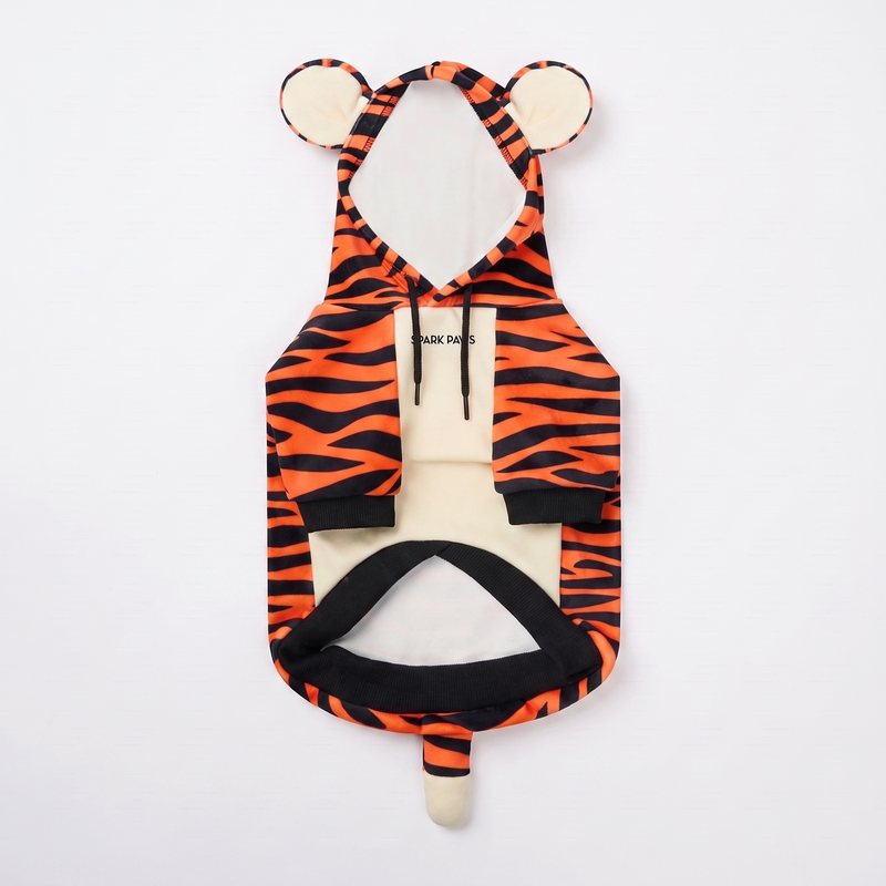 Tiger Dog Hoodie