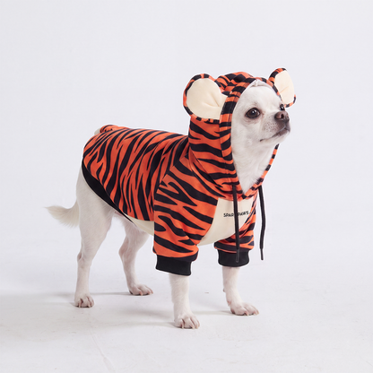 Tiger Dog Hoodie