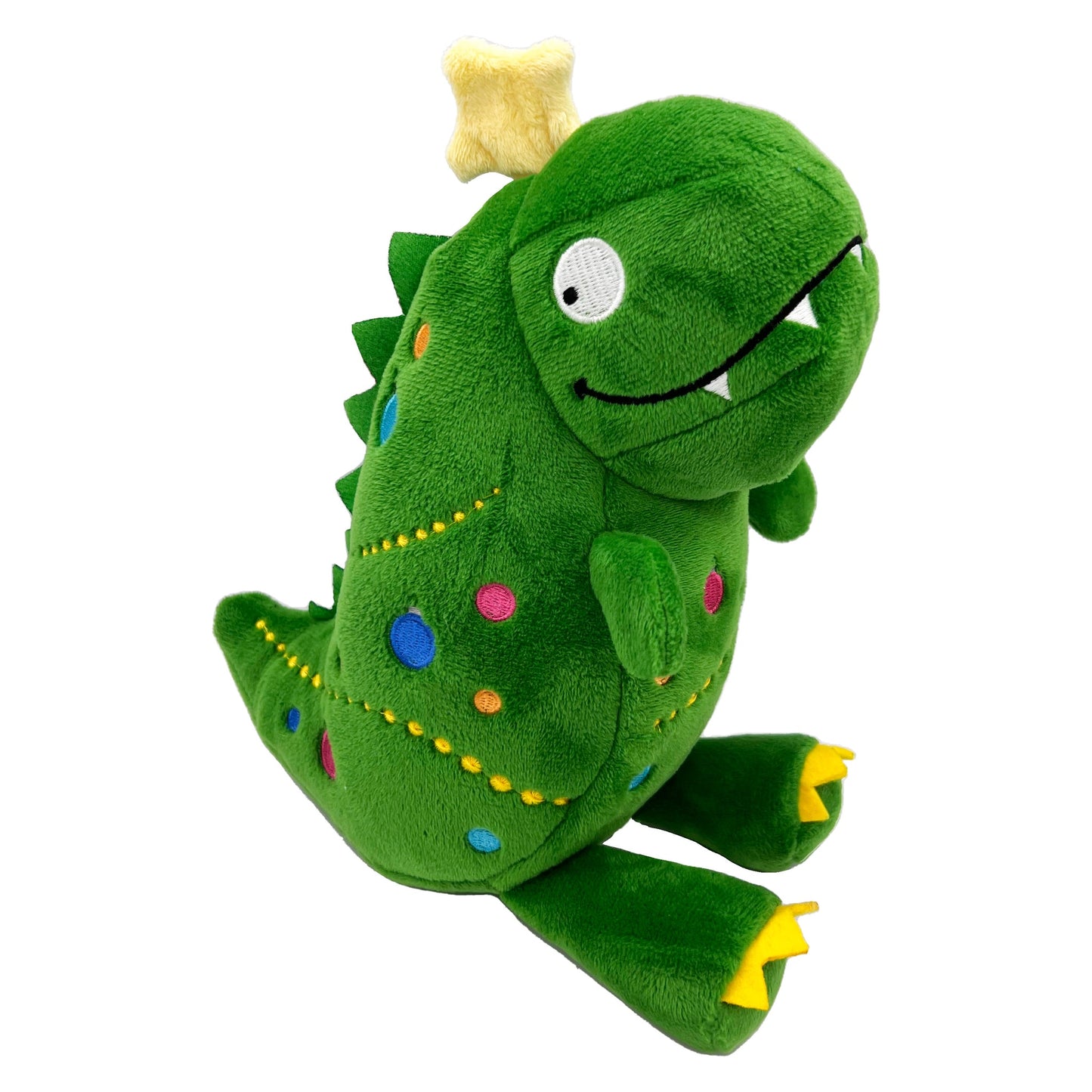 Tree Rex Plush Dog Toy