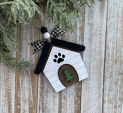 Dog House Christmas Ornament