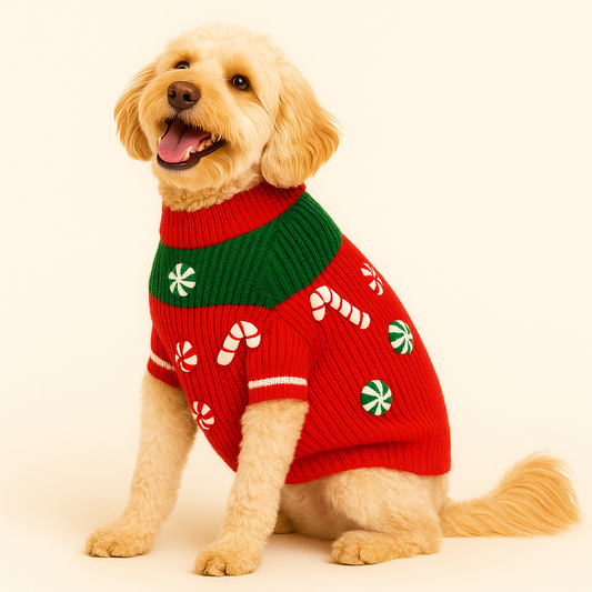 Peppermint Candy 3D Icon Sweater