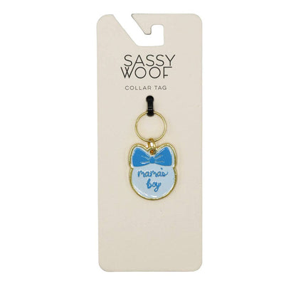 Mama's Boy Collar Charm