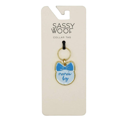 Mama's Boy Collar Charm