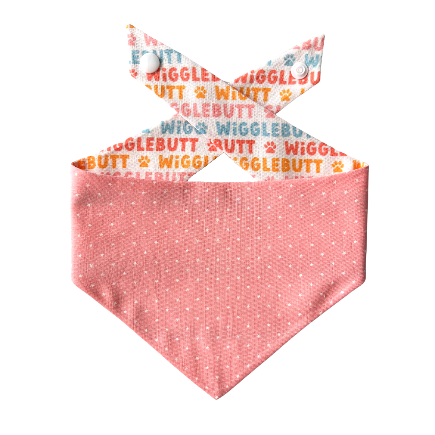 Bandana reversible para perros con lazo Wigglebutt