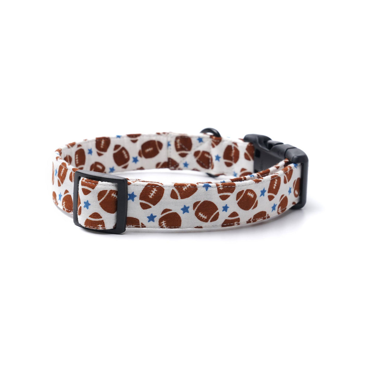 Footballs and Stars Game Day Collar