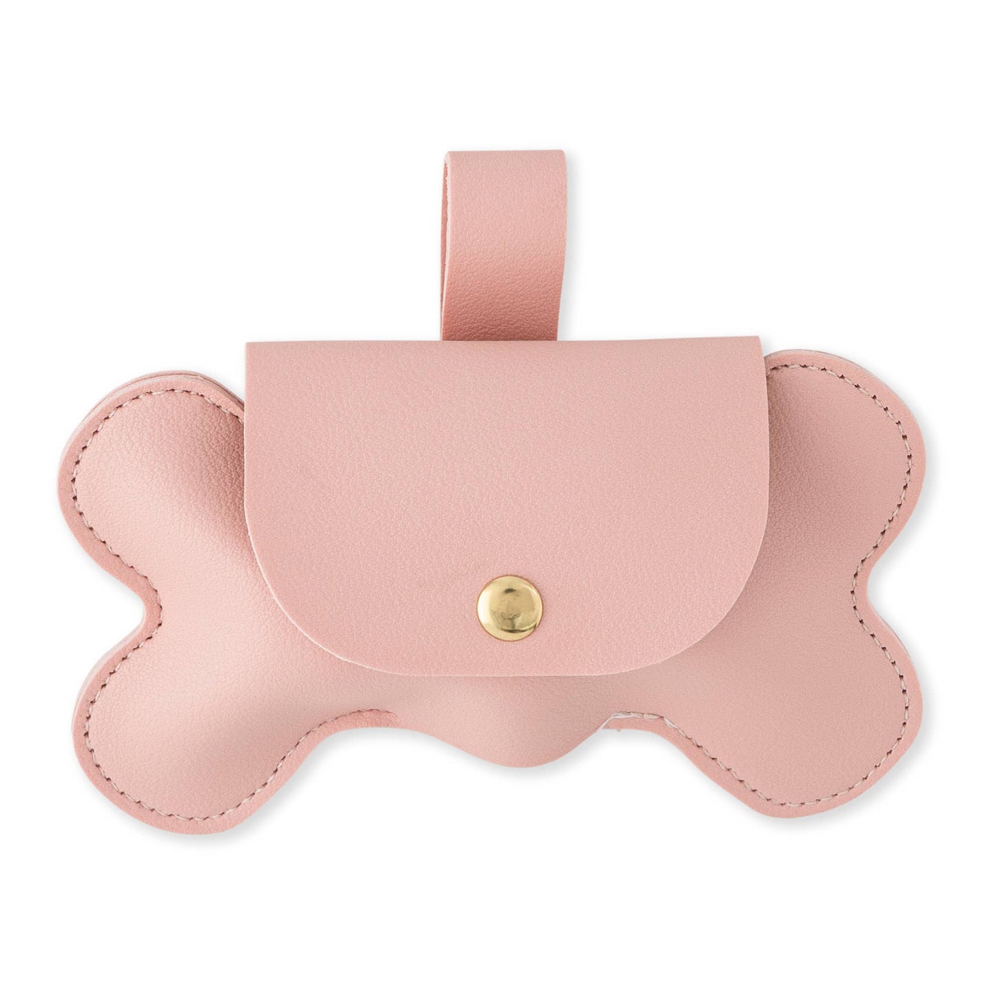 Dog Bone Waste Bag Holder-Pink