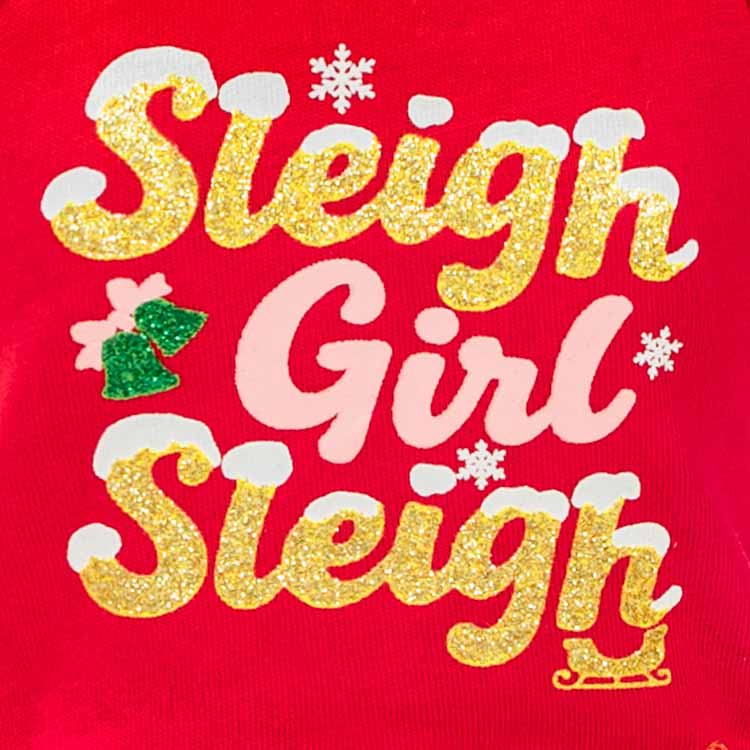 Sleigh Girl Sleigh Dog Dress