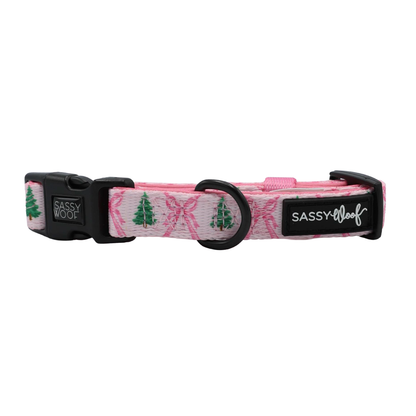 Pretty in Pine Dog Collar