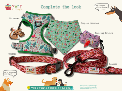 Western Cactus Dog Harness
