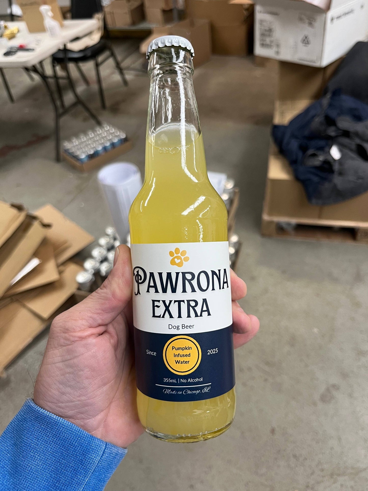 Paw-Rona Dog Beer 12oz  Pumpkin 
