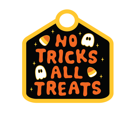 Halloween Dog Tag Charm - Assorted Styles