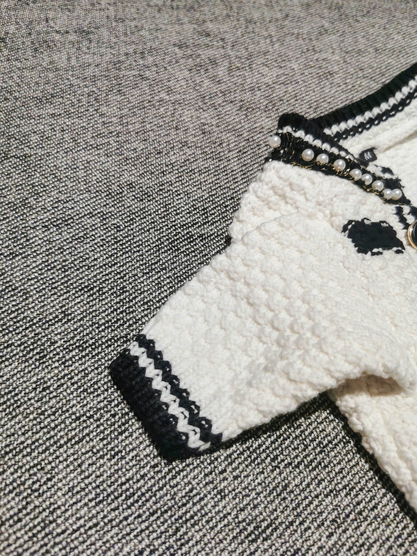 Fashion Dog Sweater - White