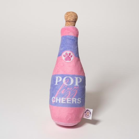 Celebration Champagne Dog Toy