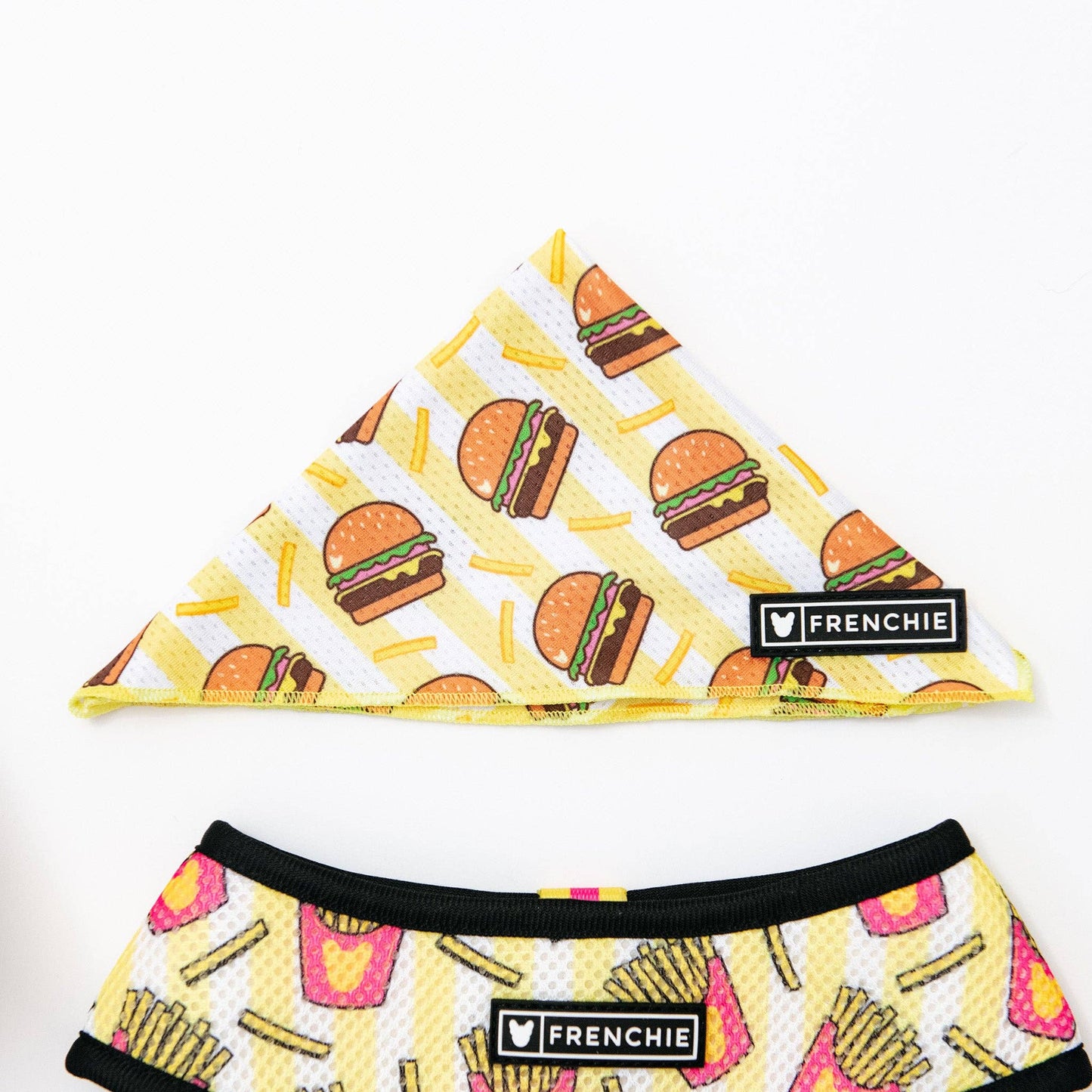 Bandana refrescante Frenchie - Hamburguesa