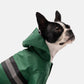 Aden Dog Raincoat - Green