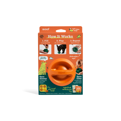 The Pupsicle Treat Dispenser - Limited Pumpkin Color