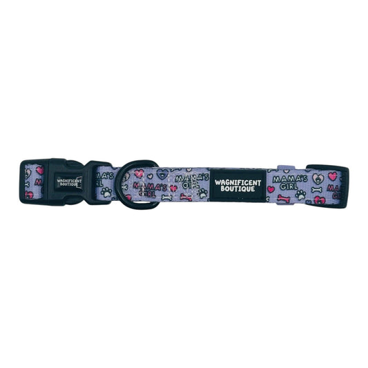 Mamas Girl Adjustable Dog Collar