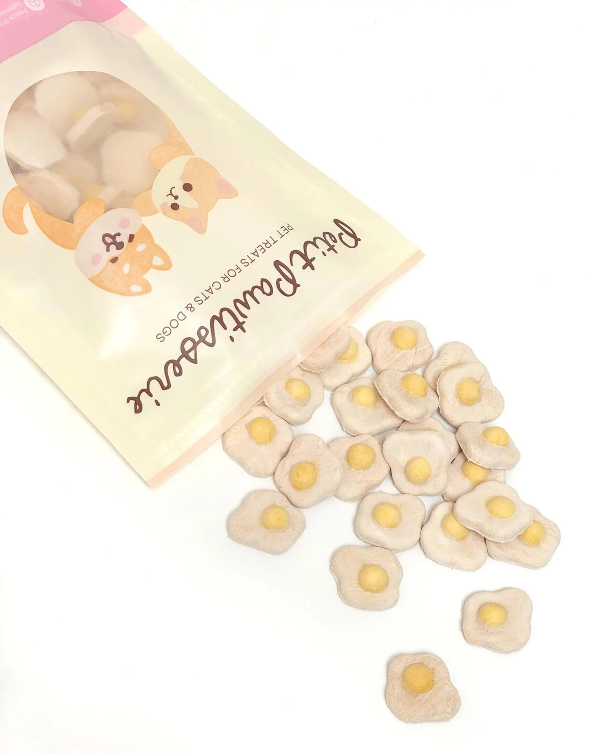 Freeze Dried Chicken Egg Dog Treats 1.75oz