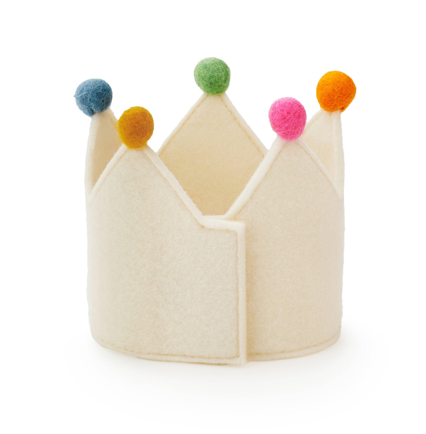 Ivory Dog Dog Birthday Crown + Numbers Set