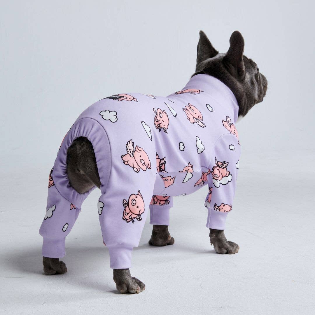 Pijama para perros - Cuando los cerdos vuelan