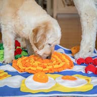 Alfombrilla para olfatear para el desayuno