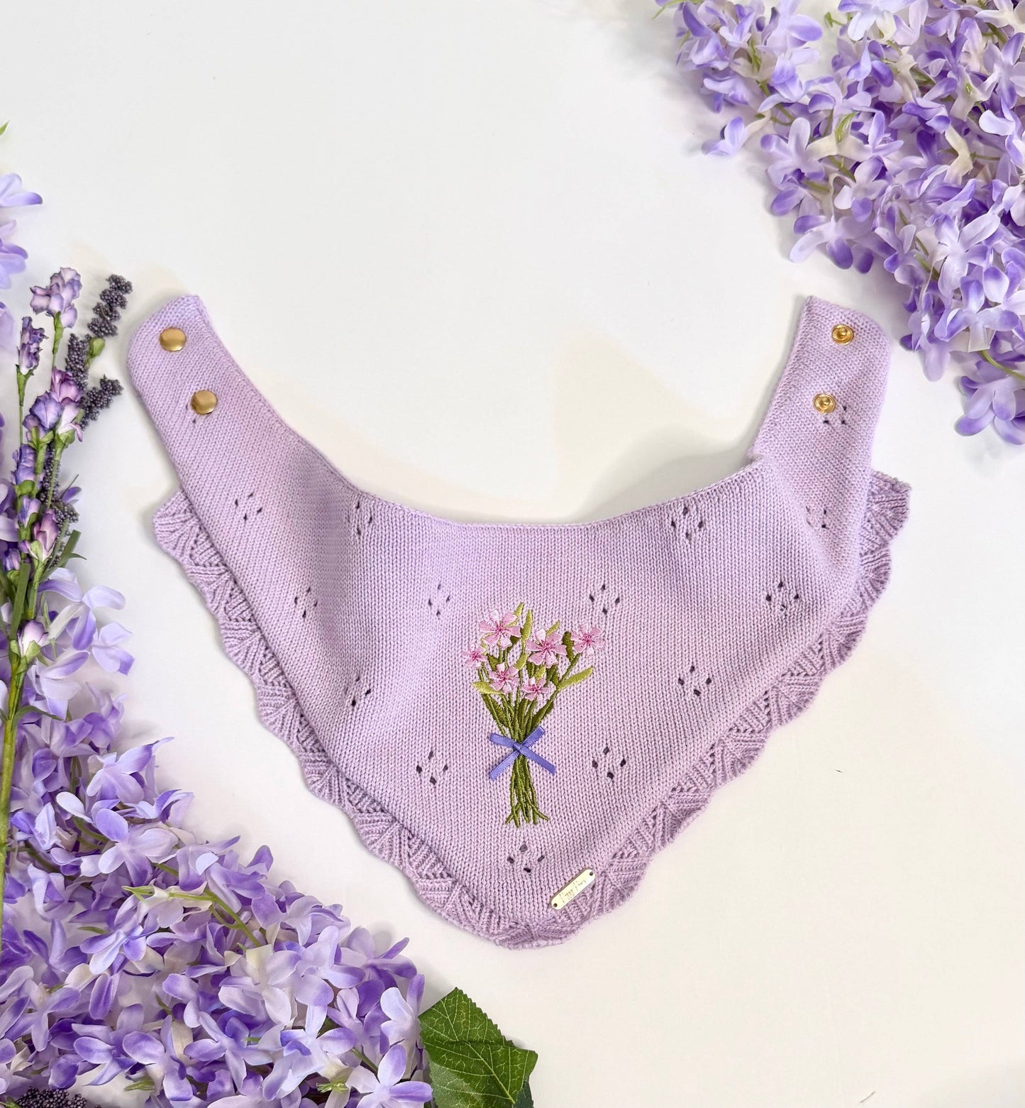Lilac Dog Bandana