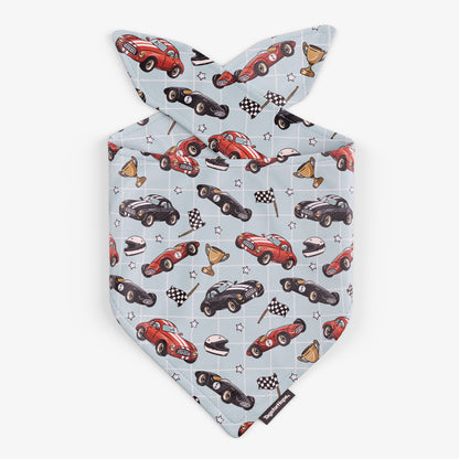 Fast & Fury Cars Reversible Dog Bandana
