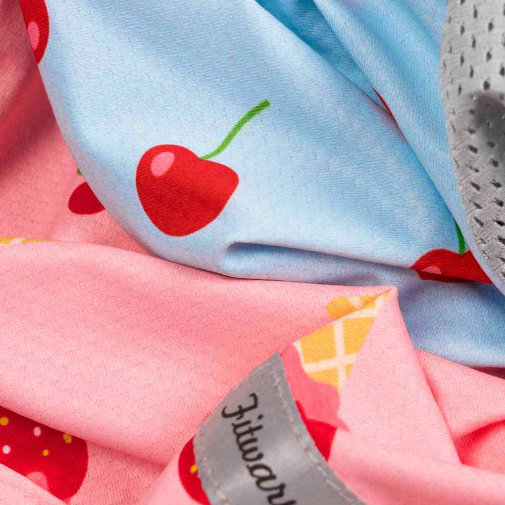 UPF 50+ Dog UV Protection Shirt - Ice Cream or Cherry