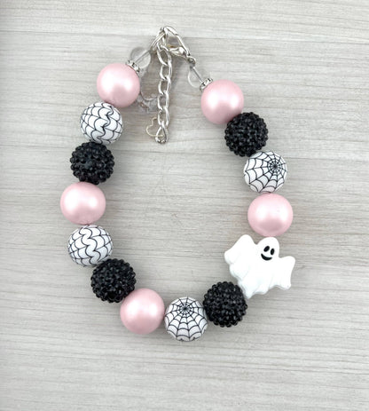 Spooky Sweetheart Dog Necklace
