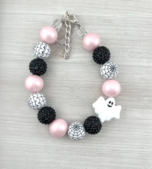 Spooky Sweetheart Dog Necklace