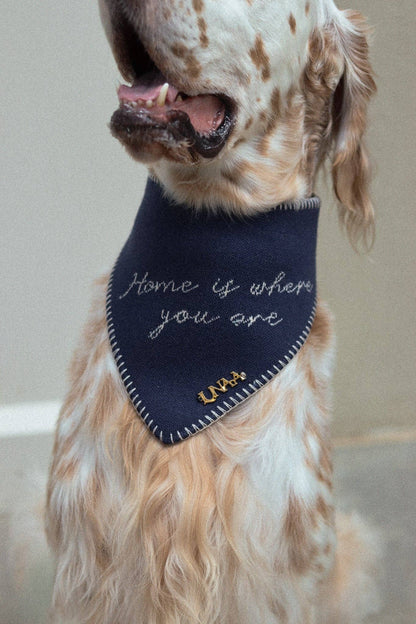 Home Is Where You Are Knit Bandana
