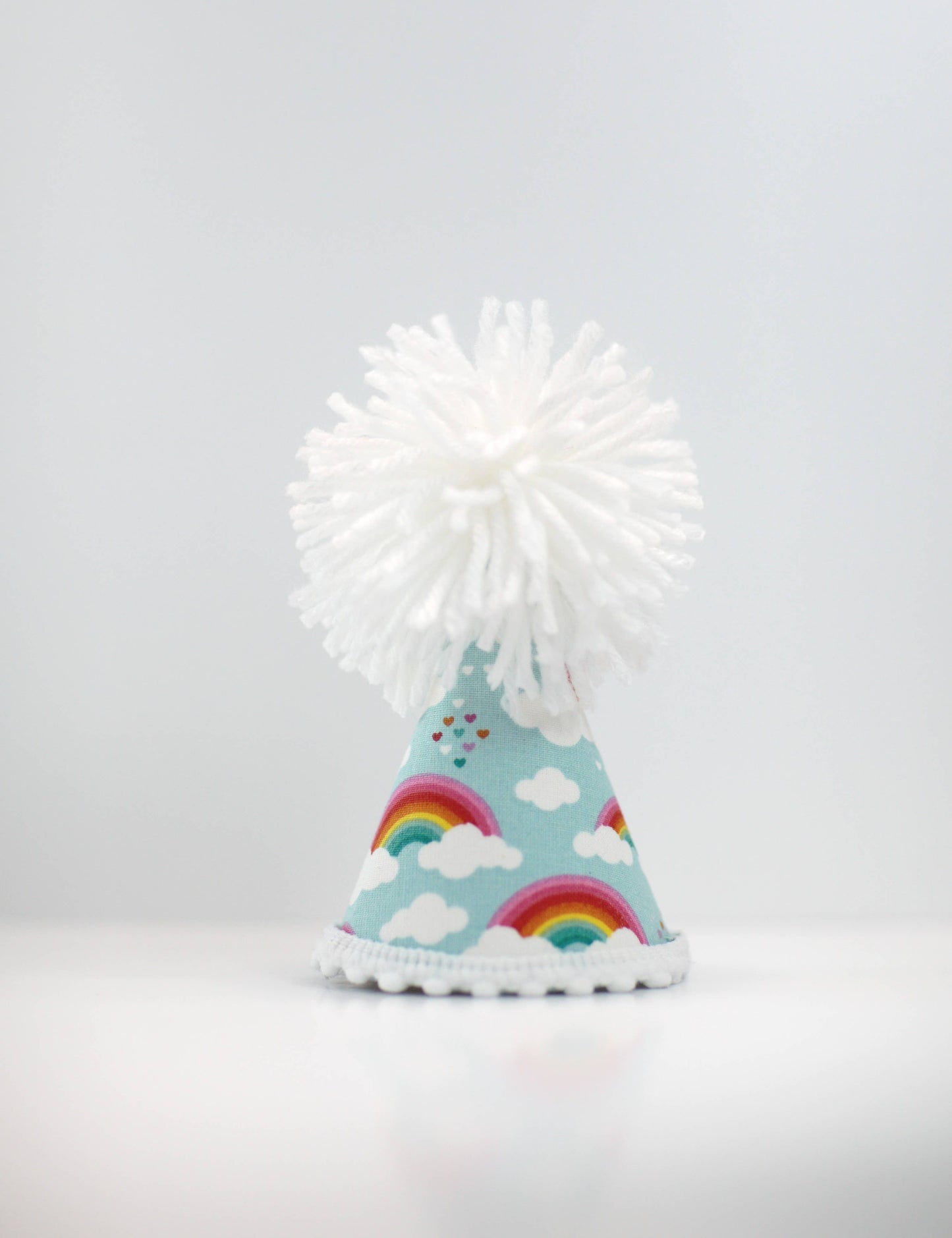 Rainbow Cloud Party Hat