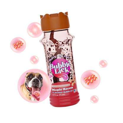 Mascotas BubbleLick Tocino de arce