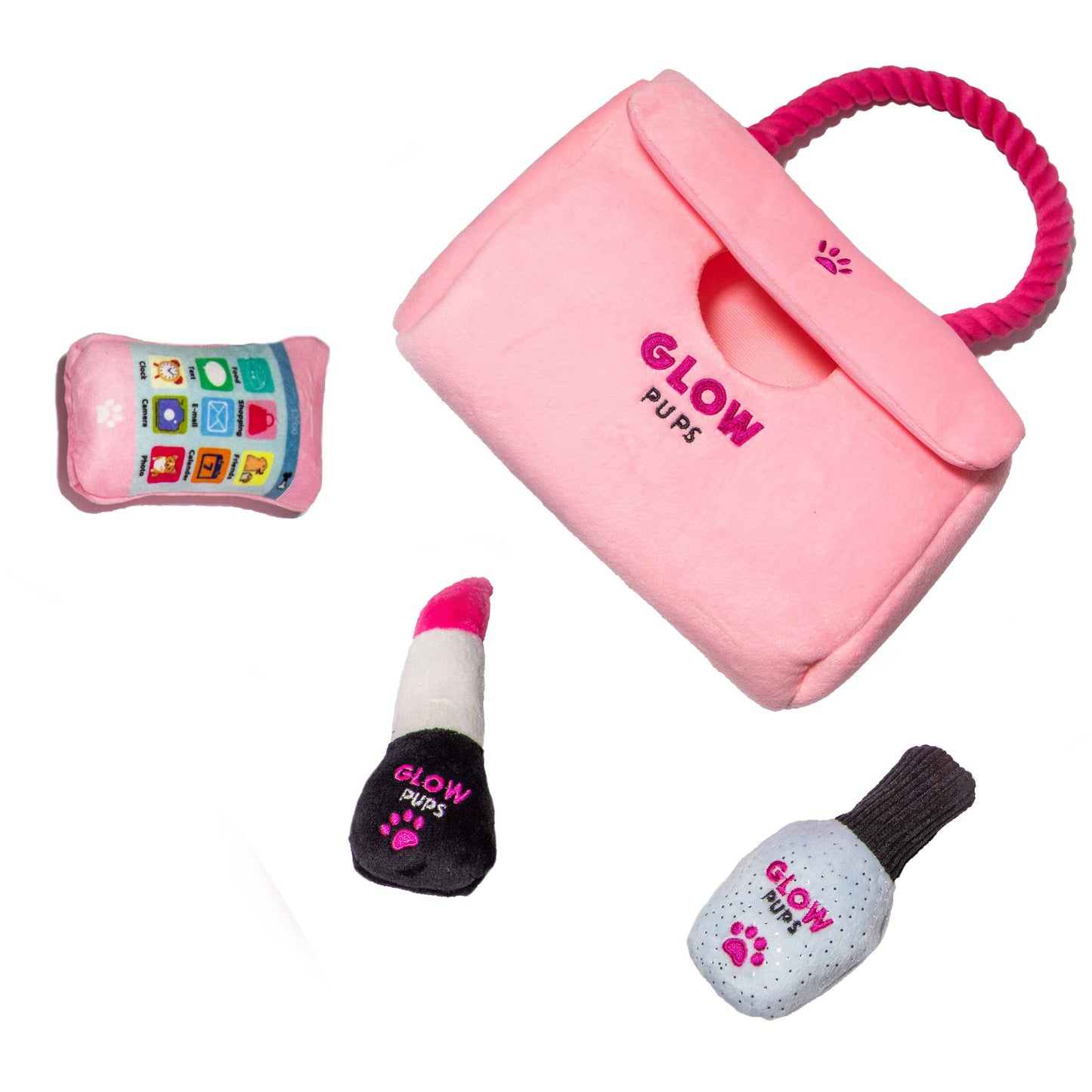 Plush Pink Purse Hide & Seek Toys