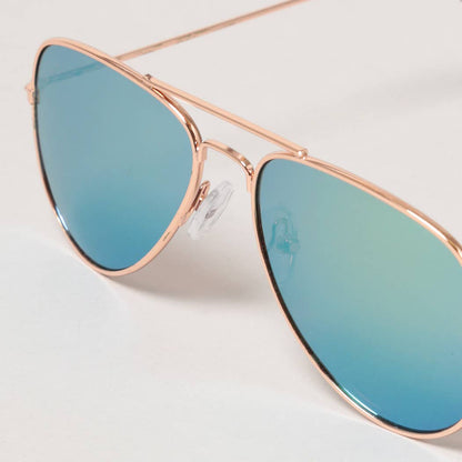 Gafas de sol estilo aviador con diseño de perro