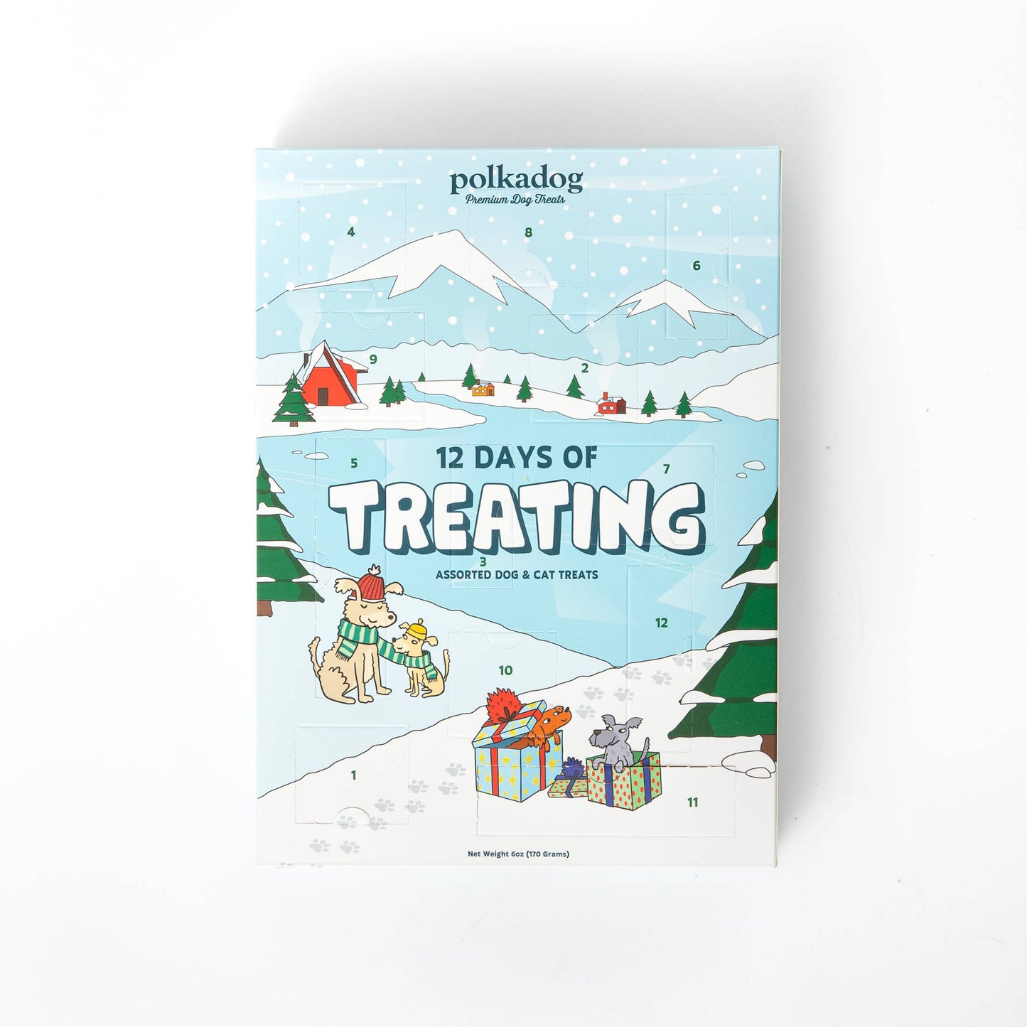 Holiday Calendar 12 Days of Treating