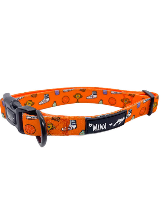 Got Game? Basketball Adjustable Dog Collar